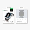 Etui metalowe AMAZINGTHING Titan Pro na Apple Watch 11 46mm aluminiowe - srebrne