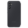 Samsung Smart View Wallet Case etui Samsung Galaxy A34 5G pokrowiec z inteligentną klapką okienkiem portfel na kartę czarne (EF-ZA346CBEGWW)