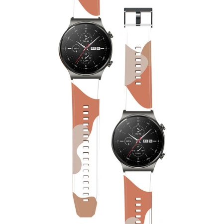 STRAP MORO OPASKA DO HUAWEI WATCH GT2 PRO PASEK SILIKONOWY ZEGAREK WZÓR 6