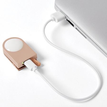 LEXON LUCIE KLIPS LED ZŁOTY DO KLUCZY Z PODŚWIETLENIEM ŁADOWANIE USB