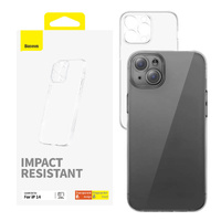 BASEUS ETUI DO IPHONE 15 PRO MAX OS-LUCENT SERIA Z PRZEZROCZYSTYM POKROWCEM