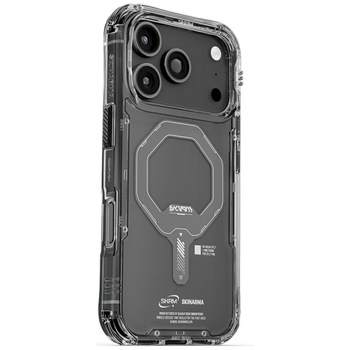 Etui Skinarma Saido do iPhone 17 Pro     Magnetic Charging grafitowy