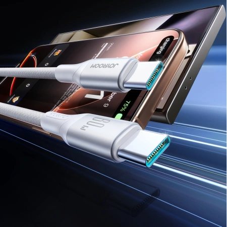 JOYROOM KABEL USB-C DO USB-C DO MACBOOK PRO AIR IPAD 2M 60W SZYBKIE