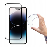 WOZINSKY SZKŁO HARTOWANE FULL COVER FLEXI NANO DO IPHONE 14 PRO WYTRZYMAŁE