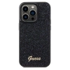 Etui Guess Disco Metal Script na iPhone 14 Pro - czarne