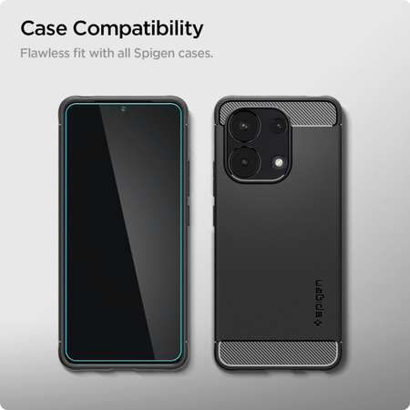 SPIGEN SZKŁO HARTOWANE GLAS.TR SLIM 2-PACK DO XIAOMI REDMI NOTE 13 4G LTE