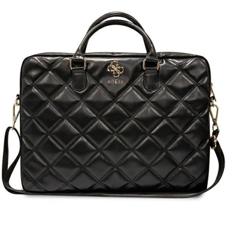 Guess Torba GUCB15ZPSQSSGK 16czarny/black Quilted 4G