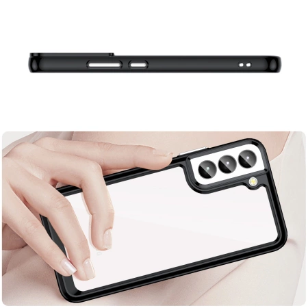 HURTEL ETUI OUTER SPACE DO SAMSUNG GALAXY S23+ POKROWIEC Z ELASTYCZNĄ RAMKĄ