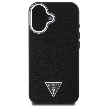 GUESS ETUI DO IPHONE 16 PLUS 6.7 HARDCASE Z DO MAGSAFE GRINED TRIANGLE