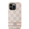 DKNY ETUI CASE HARDCASE DO IPHONE 14 PRO 6.1 SKÓRA PASEK WZÓR MONO PATTERN