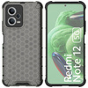 Honeycomb etui do Xiaomi Redmi Note 12 5G / Poco X5 5G pancerny hybrydowy pokrowiec czarne