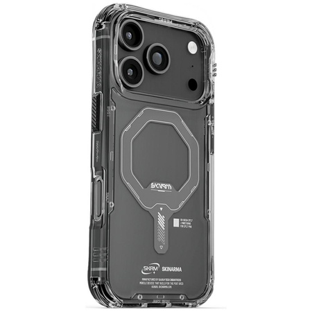 Etui Skinarma Saido do iPhone 17 Pro     Magnetic Charging grafitowy