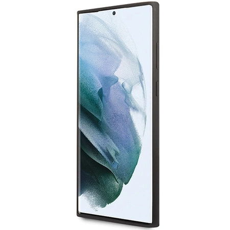 Etui Karl Lagerfeld Silicone Ikonik na Samsung Galaxy S24 Ultra - czarne