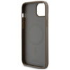 DKNY ETUI HARDCASE DO IPHONE 15 14 13 6.1 DO MAGSAFE SKÓRA WZÓR METALOWE