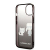 Karl Lagerfeld KLHCP14STGKCK iPhone 14 6,1" hardcase czarny/black Gradient Ikonik Karl & Choupette
