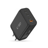 TECH-PROTECT NC240W-GAN 4-PORT NETWORK CHARGER PD 240W / QC3.0 BLACK