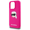 KARL LAGERFELD ETUI DO IPHONE 15 PRO MAX 6.7 HARDCASE SILICONE KARL HEAD