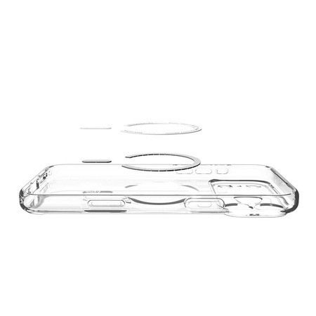 SPIGEN ULTRA HYBRID MAG MAGSAFE IPHONE 17 PRO MAX CLEAR/ORANGE