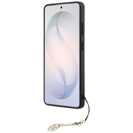Etui Guess 4G Classic Logo Charm MagSafe do Samsung Galaxy S26 Ultra czarny