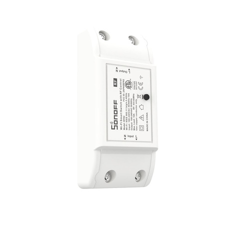 Sonoff RFR2 inteligentny bezprzewodowy przełącznik przekaźnik sterownik Wi-Fi 433 MHz RF biały (M0802010002)