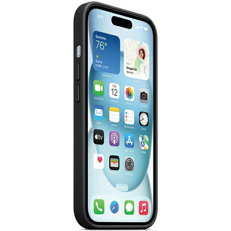 Etui Apple MT423ZM/A iPhone 15 Plus / 14Plus 6.7 MagSafe czarny/black FineWoven Case