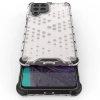 HURTEL ETUI POKROWIEC HONEYCOMB DO SAMSUNG GALAXY M53 5G Z ŻELOWĄ RAMKĄ