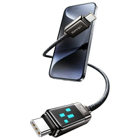 USAMS KABEL USB-C NA USB-C 100W 1,2M DO TELEFONÓW LAPTOPÓW METEOR SERIES