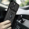 Hybrid Armor Camshield etui iPhone 14 Plus pancerny pokrowiec z osłoną na aparat różowe
