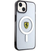 Etui Ferrari FEHMP14MURKT na iPhone 14 Plus przezroczysty/- przezroczyste hardcase Outline Magsafe