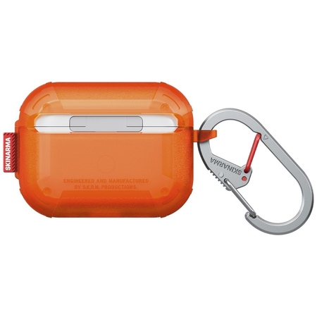Etui Skinarma Mecha LE do AirPods Pro 3  pomarańczowy