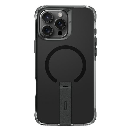 UNIQ ETUI POKROWIEC Z PODSTAWKĄ DO IPHONE 16 PRO MAX 6.9 DO MAGSAFE CARBON