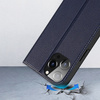 Dux Ducis Skin X2 etui do iPhone 14 Pro Max pokrowiec z magnetyczną klapką niebieski