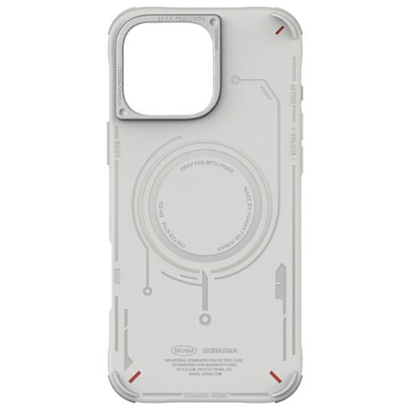 Skinarma etui Mecha iPhone 16 Pro Max    6.9 Magnetic Charging jasno szary/light grey