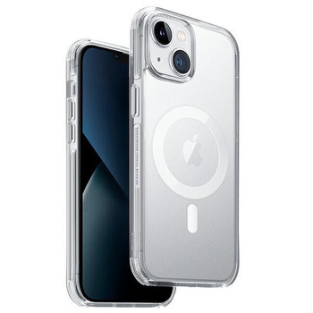 UNIQ etui Combat iPhone 14 Plus 6,7" Magclick Charging przeźroczysty/dove satin clear