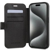 Etui Guess 4G Metal Logo na iPhone 15 Pro - szare