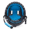 Kask rowerowy dziecięcy Wozinsky  motyw dinozaur 52-56 cm - niebieski