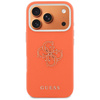Etui Guess FW Resin Logo do iPhone 17    Pro pomarańczowy