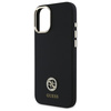 GUESS POKROWIEC HARDCASE DO IPHONE 16 6.1 Z LOGO I STRASS SILIKONOWY