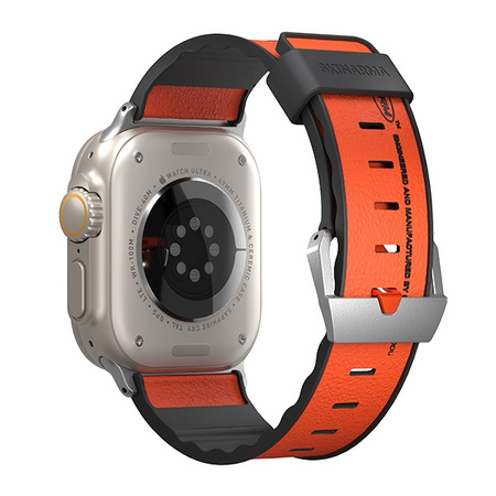 Skinarma pasek Spunk Apple Watch Ultra   49mm pomarańczowy/orange