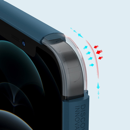 Nillkin Super Frosted Shield wzmocnione etui pokrowiec + podstawka iPhone 13 Pro Max czarny