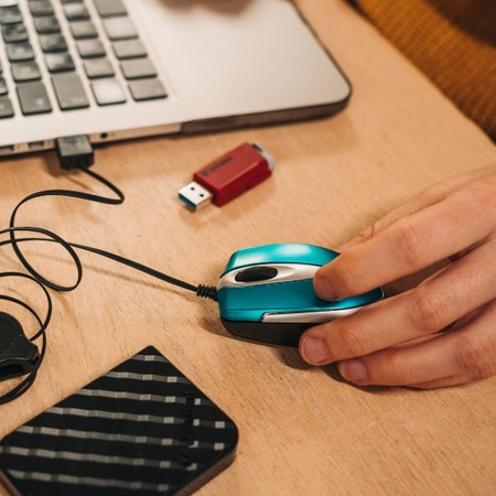 VERBATIM MYSZ OPTYCZNA GO MINI 1000 DPI DO KOMPUTERA STACJONARNEGO 1 SZTUKA