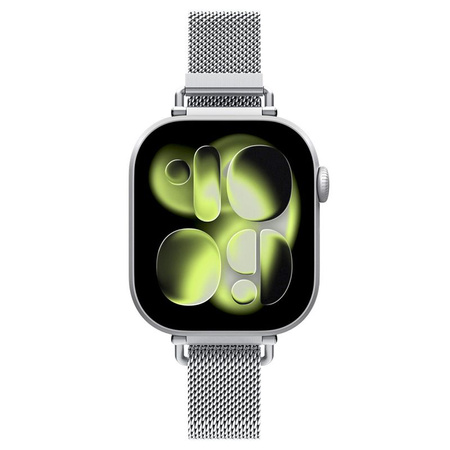 Spigen Metal Band, silver - Apple Watch 42mm/41mm/40mm