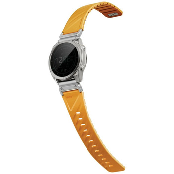 Pasek UNIQ Fluo x Smart-Fit do Garmin    22mm pomarańczowy