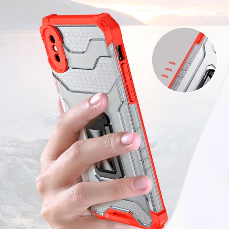HURTEL CRYSTAL RING CASE PANCERNE ETUI DO IPHONE XS MAX MAGNETYCZNY UCHWYT