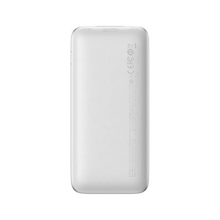 Powerbank Baseus Bipow Pro 10000mAh 20W biały z kablem USB Typu A - USB Typu C 3A 0.3m (PPBD040202)