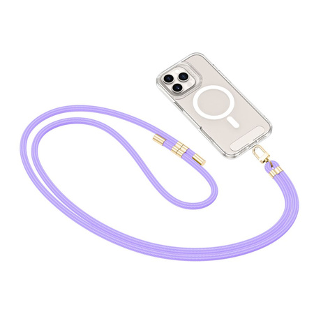 TECH-PROTECT ZAWIESZKA ROPE DO TELEFONÓW STRAP DO TELEFONÓW LAVENDER GOLD