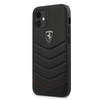 Etui Ferrari Off Track Quilted na iPhone 12 mini - czarne