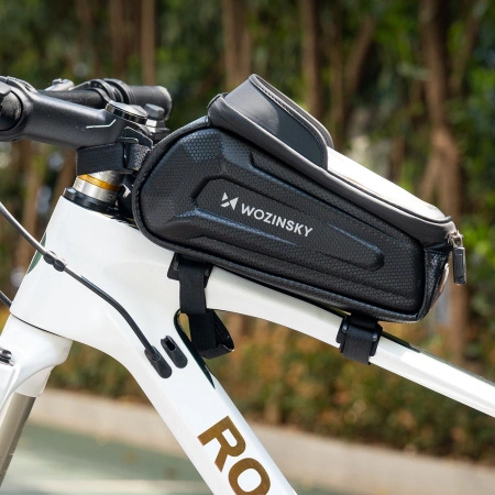 WOZINSKY SAKWA ROWEROWA NA RAMĘ DO TELEFONU PANCERNA 1.7L NAJLEPSZA