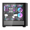Obudowa komputerowa Darkflash DS900WD (czarna) + 4 wentylatory