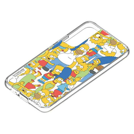 SAMSUNG PANEL DO ETUI FRAME COVER DO GALAXY S22+ Z MOTYWEM SIMPSONS MIX